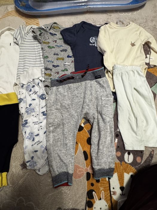 Лотом наьор штаны и бодики next, george 62р