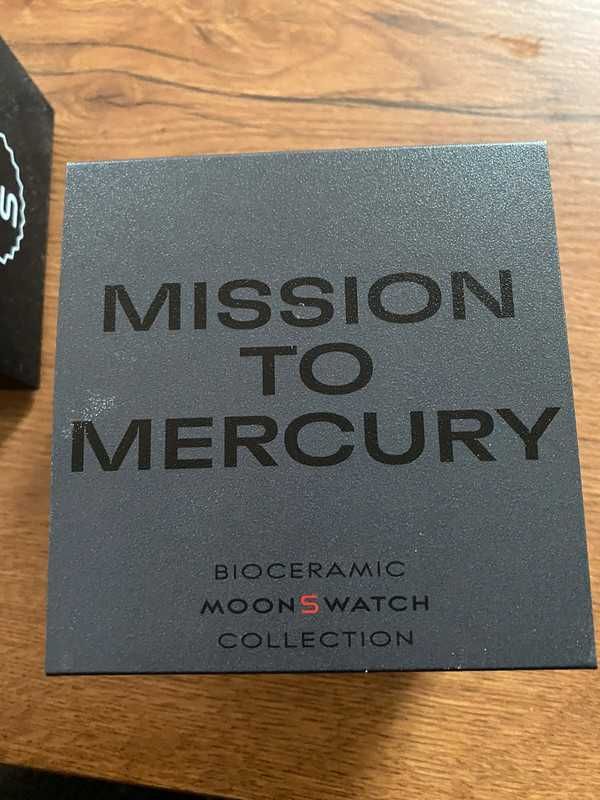 Omega x Swatch SO33A100 Merkury – Bioceramika Nowość 2025