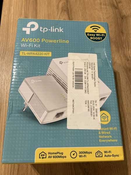 TP-Link TL-WPA4220 KIT (AV600) – Powerline + Wi-Fi extender