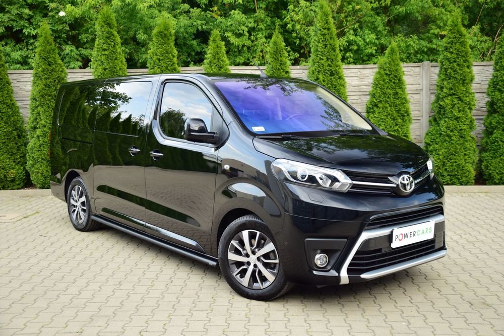 Toyota Proace Verso 2.0 HDI 177KM Long VIP Bezkolizyjny Skyview 1wł Salon POLSKA 7os FV23%