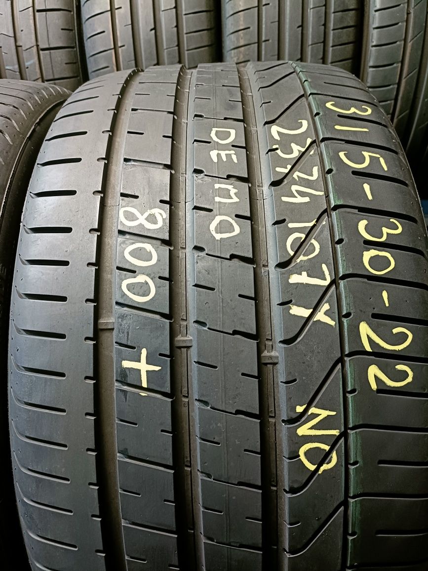 315/30r22 Pirelli PZero z 2023r 7.4mm jak nowe DEMO