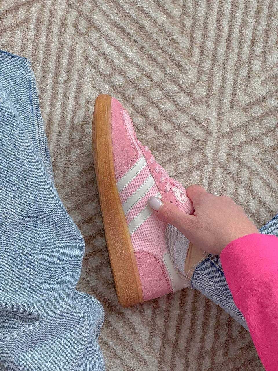 39р 40р Кросівки Adidas Spezial Shadow Pink рожеві замша