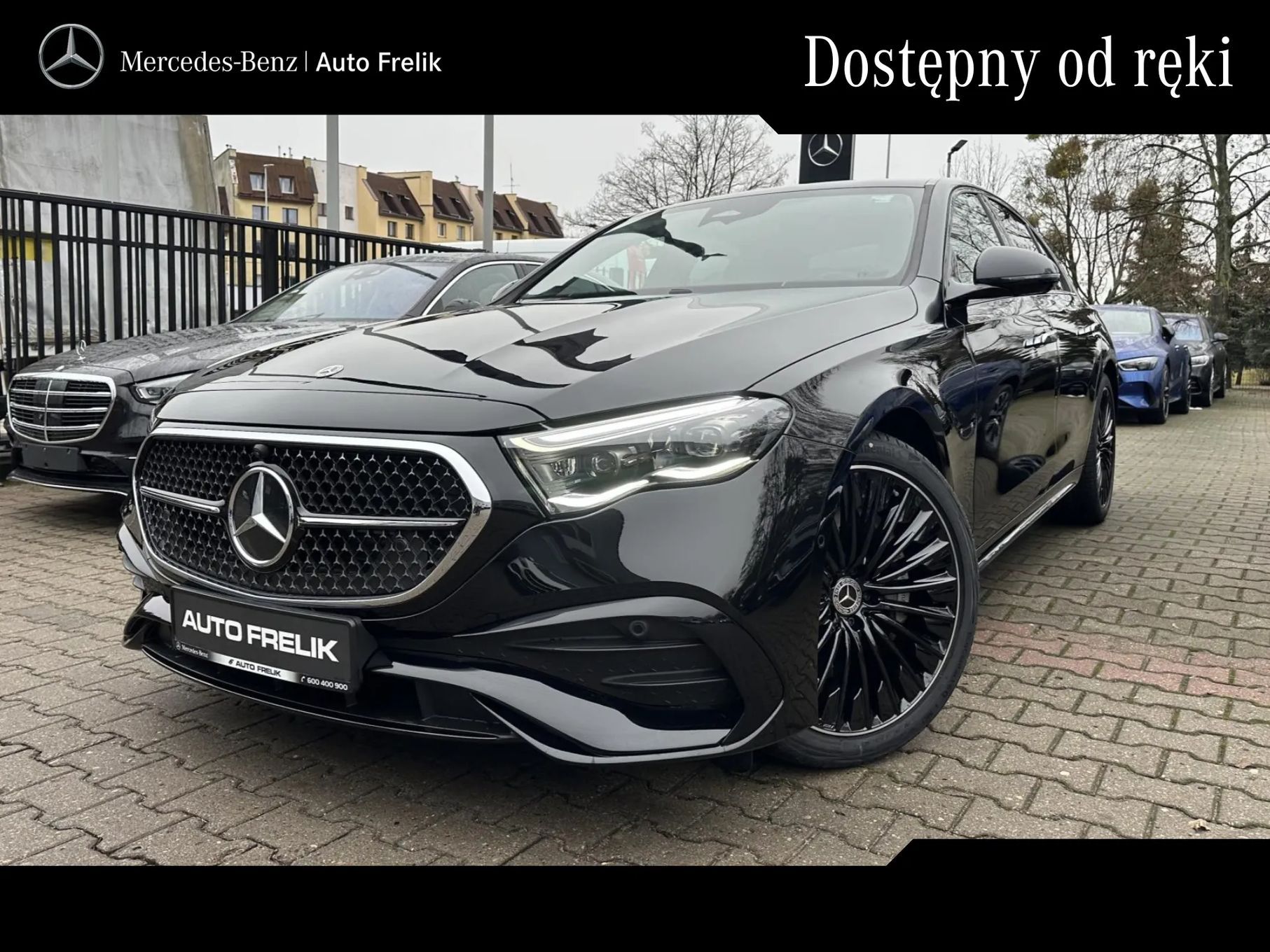 Mercedes-Benz Klasa E E 220d 4Matic AMG Night Advanced Plus, Burmester 4D, Domykanie drzwi