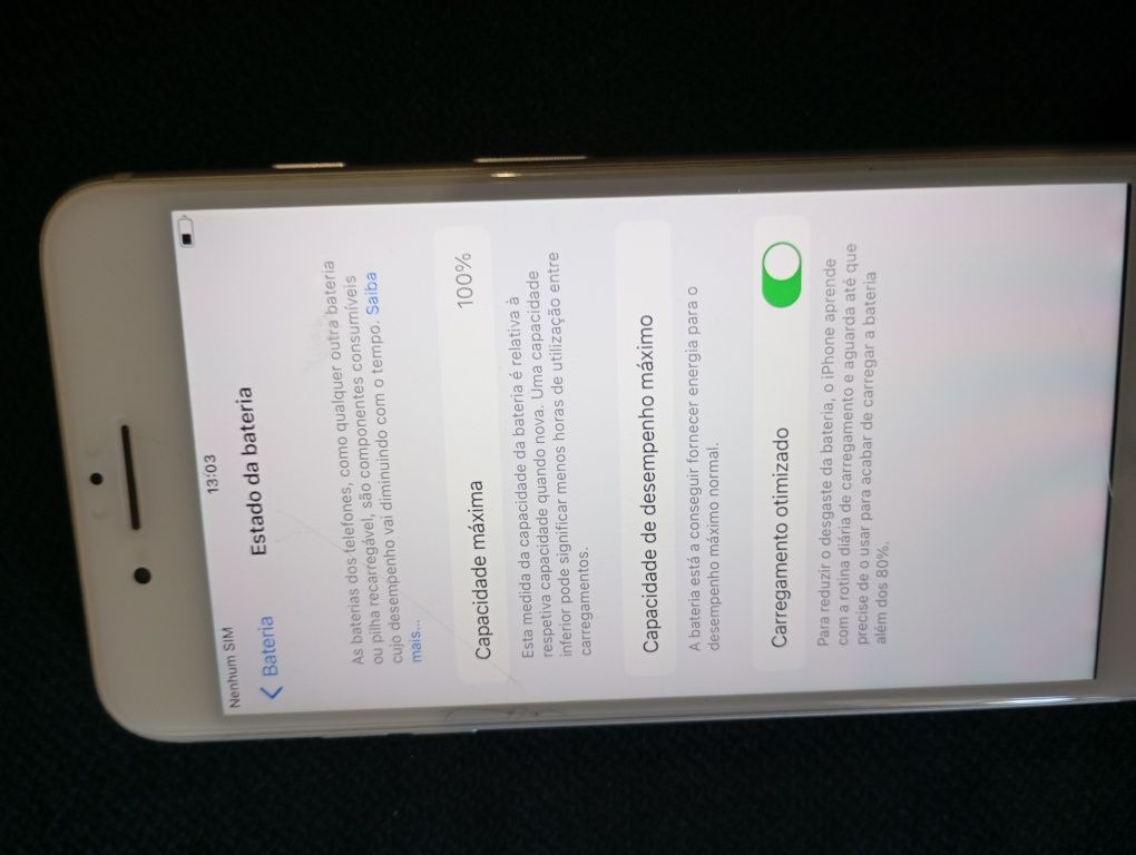 iPhone 7 PLUS Prata.  128Gb