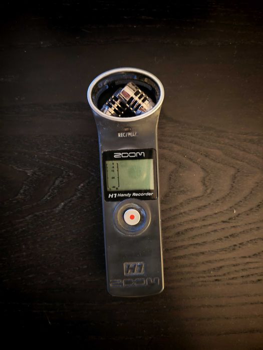 Gravador Zoom H1 e Zoom H1N