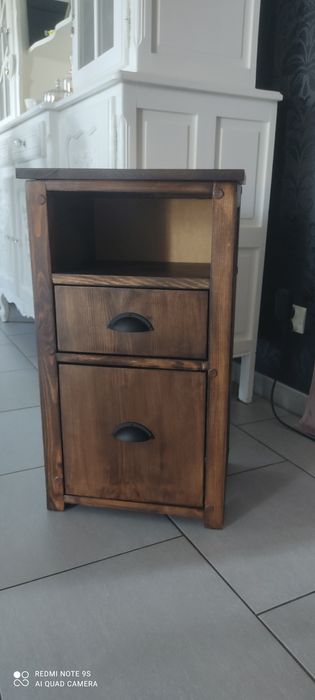 Duża szafka nocna drewno