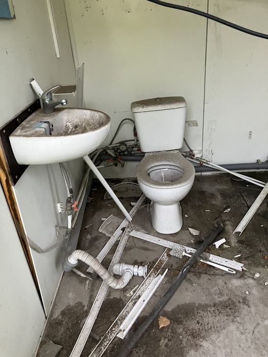 Модульний будинок туалет+умивальник