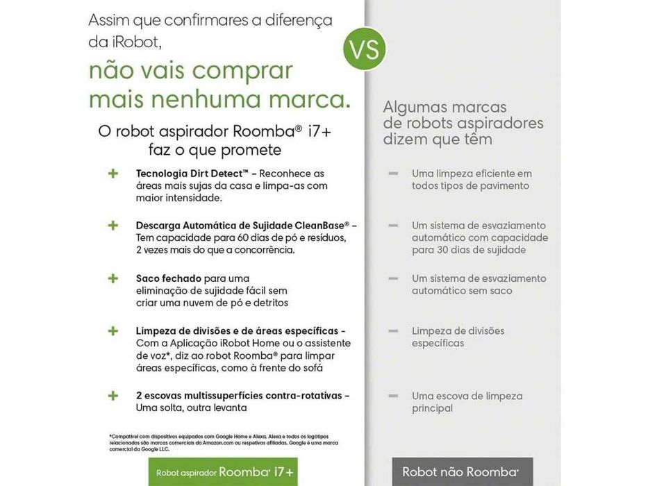 Aspirador Robô IROBOT Roomba i7+