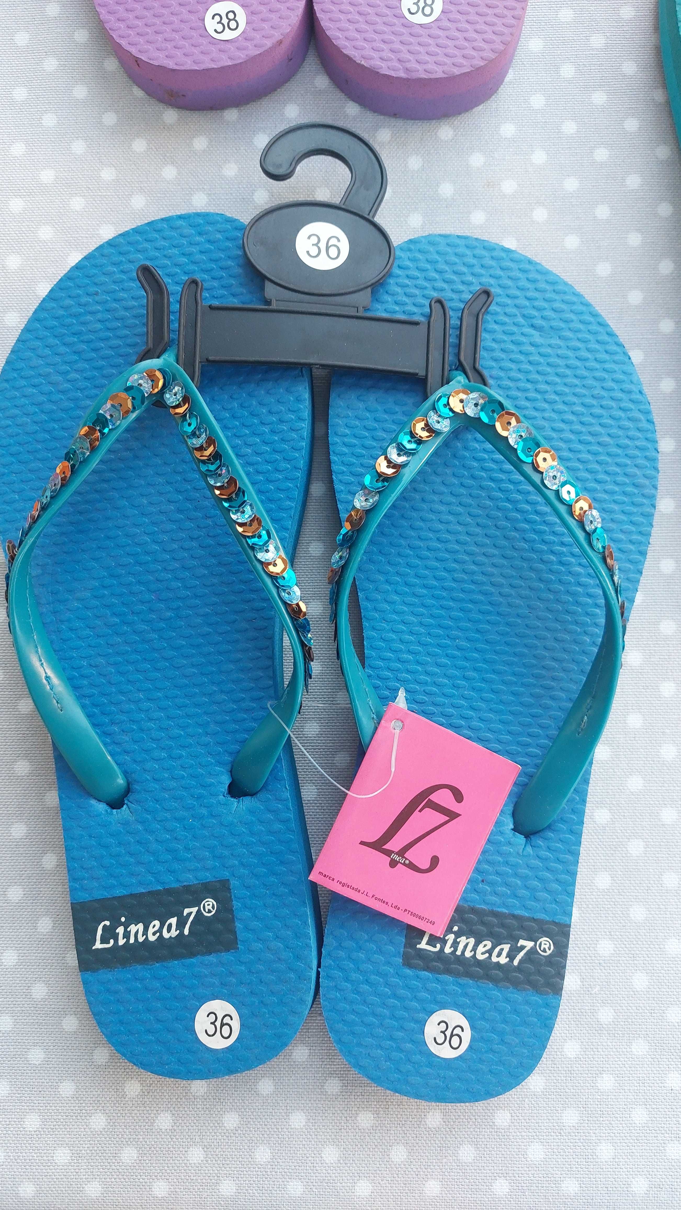 Chinelo tipo havaiana, novo