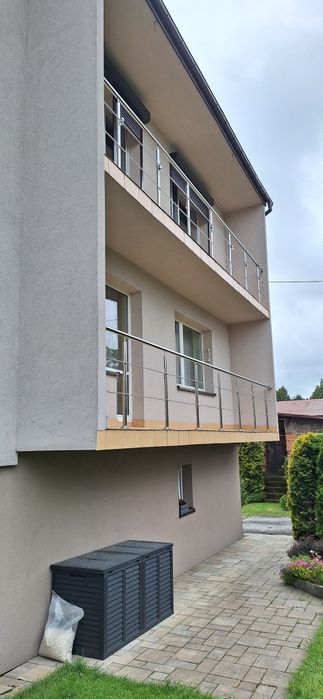 Balustrada balkonowa stal nierdzewna