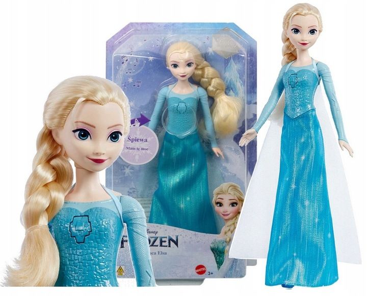 Frozen Lalka Księżniczka Elsa Śpiewająca Po Polsku