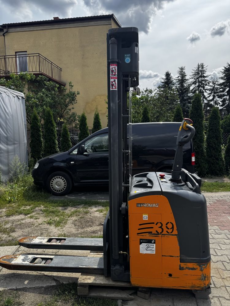 Wozek widlowy paleciak promag hi truck 50 plus z podestem