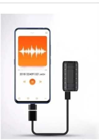 Dyskretny dyktafon w formie odtwarzacza MP3 z redukcją szumów