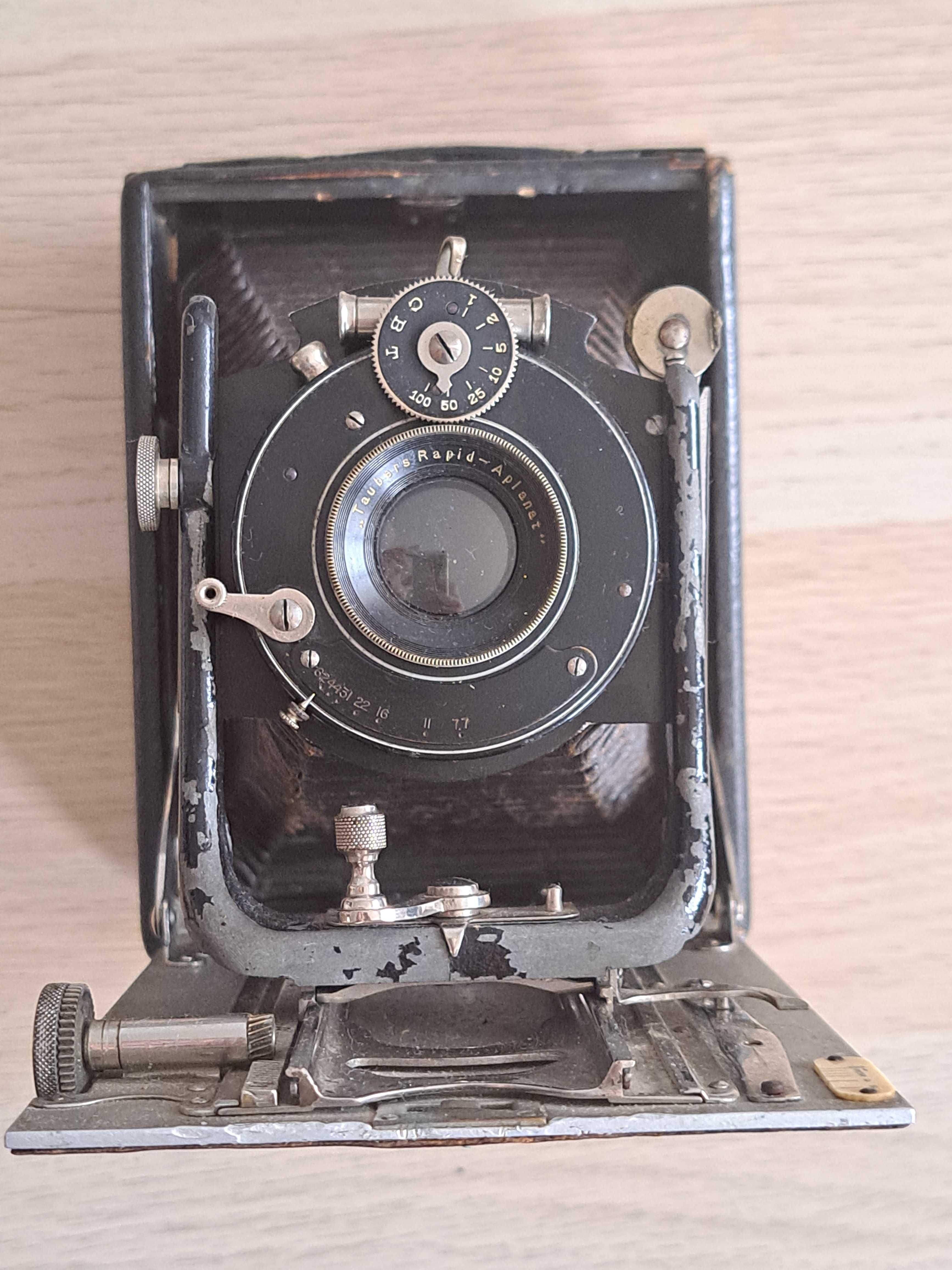 1920 rok. Aparat mieszkowy Rapid Aplanat