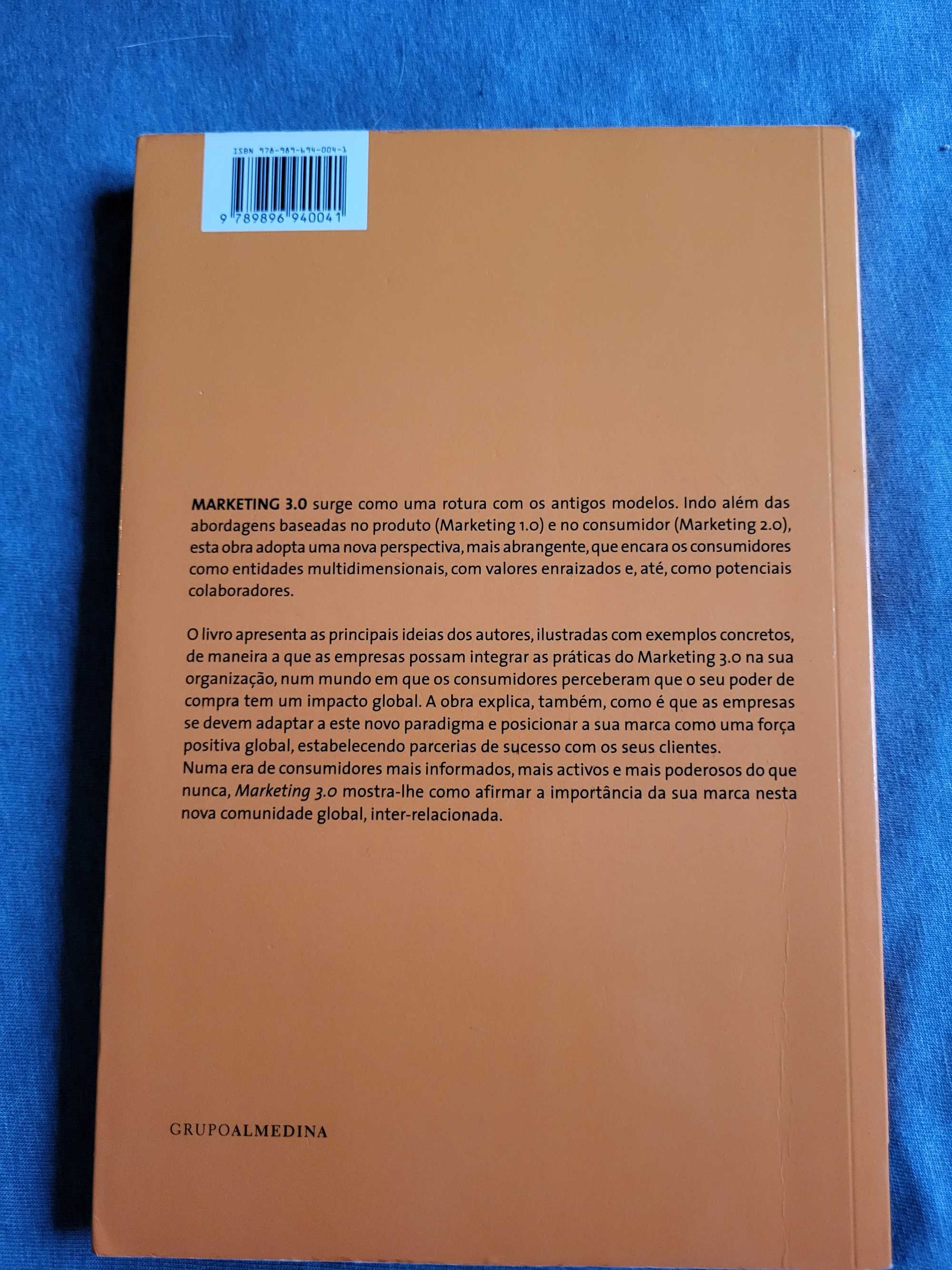 Livro Marketing 3.0 - Philip Kotler