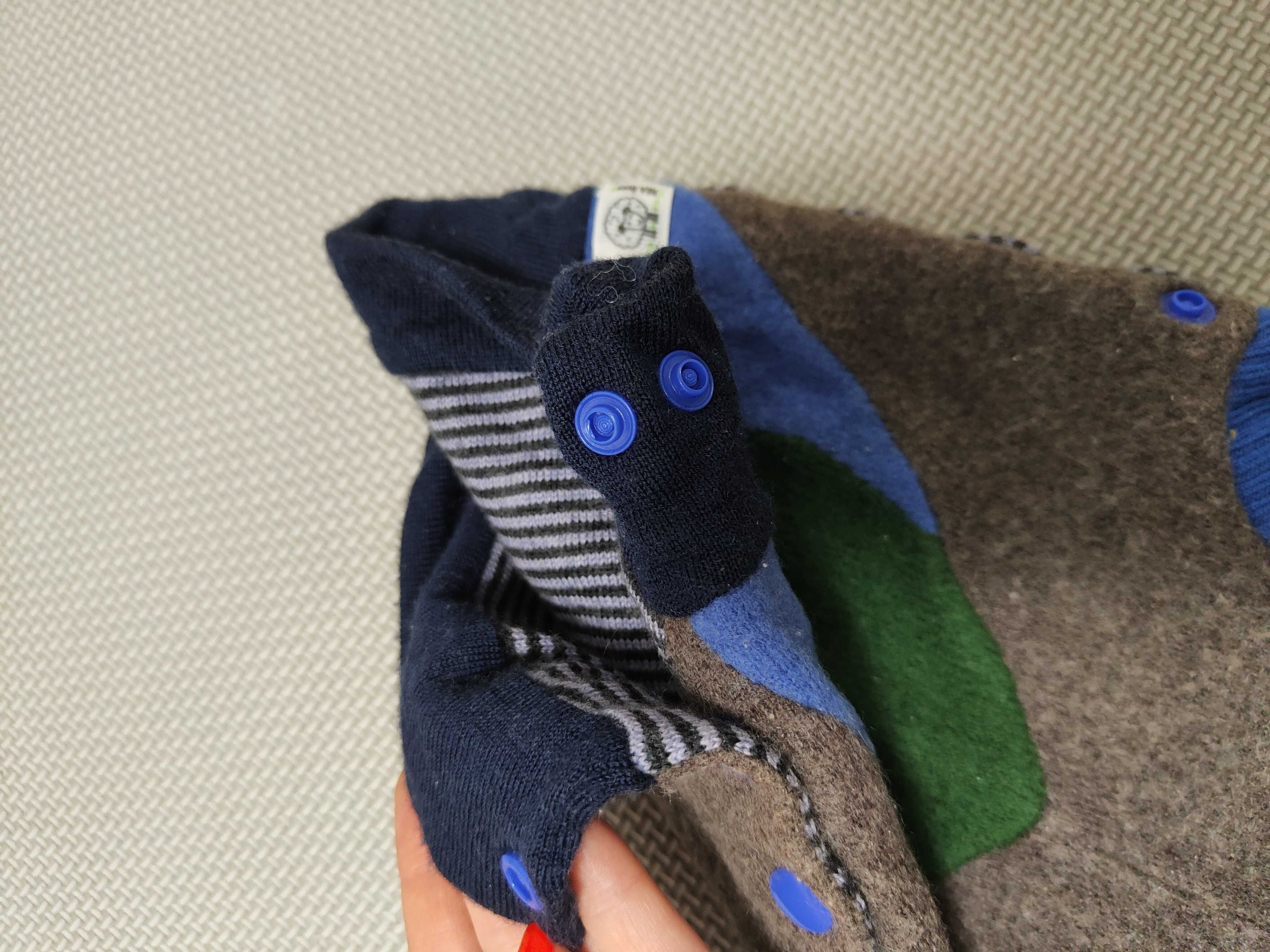 Gatki wełniane rozpinane rozmiar M Crea Beeea