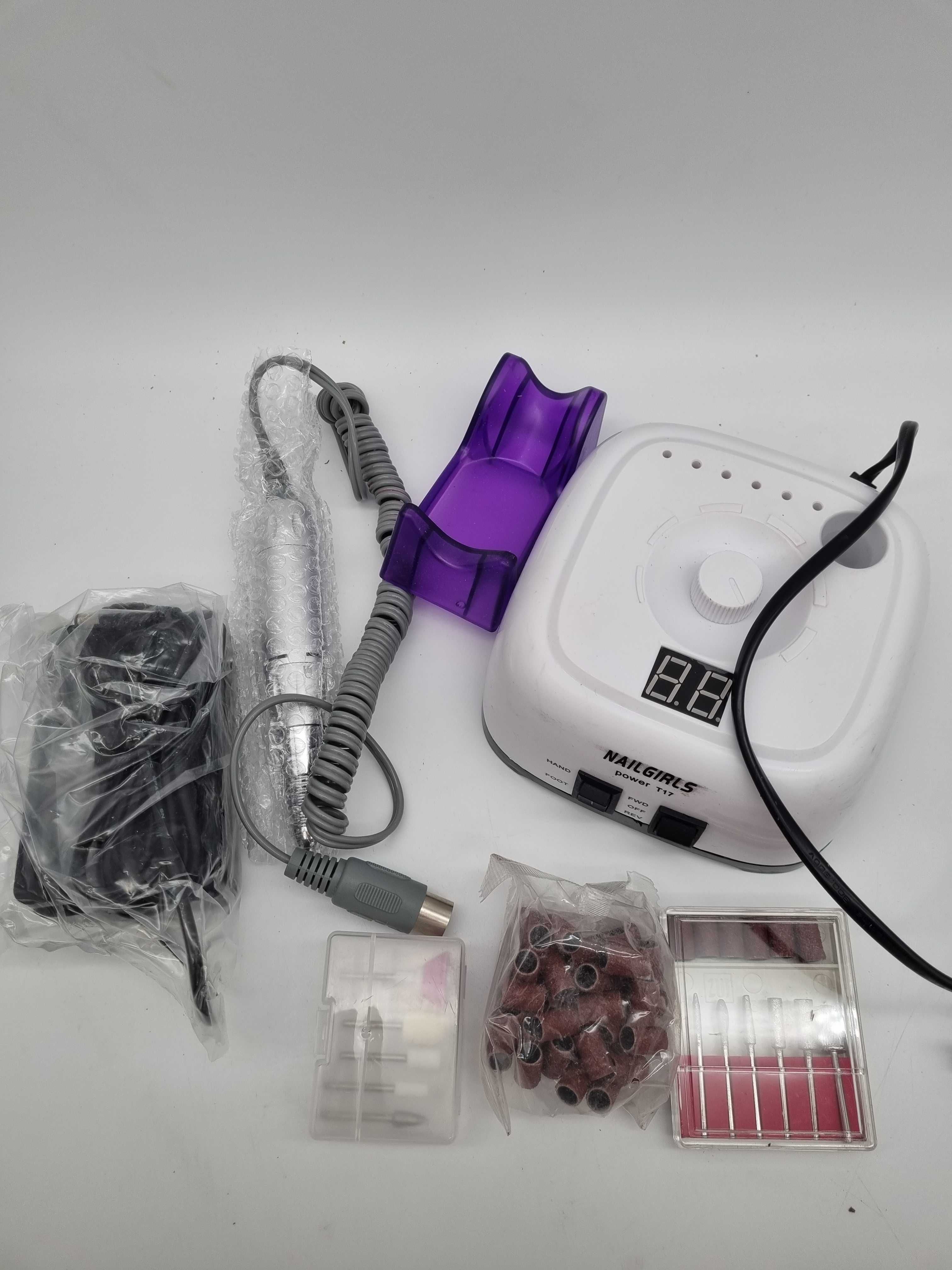 Frezarka do paznokci Power T17 zestaw