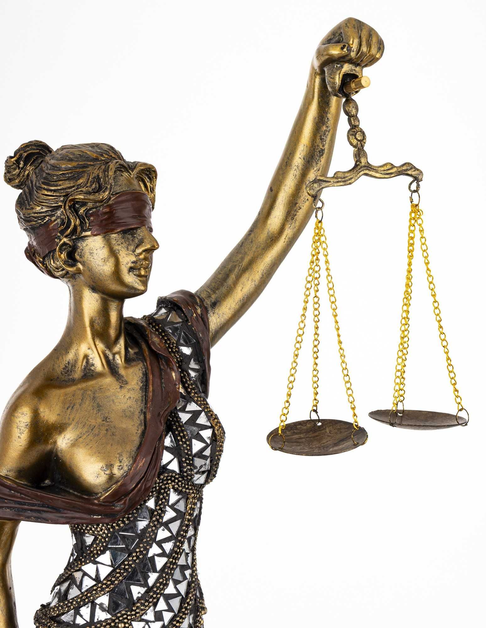 Temida bogini sprawiedliwości duża wysoka figurka ozdoba 81 cm  179585