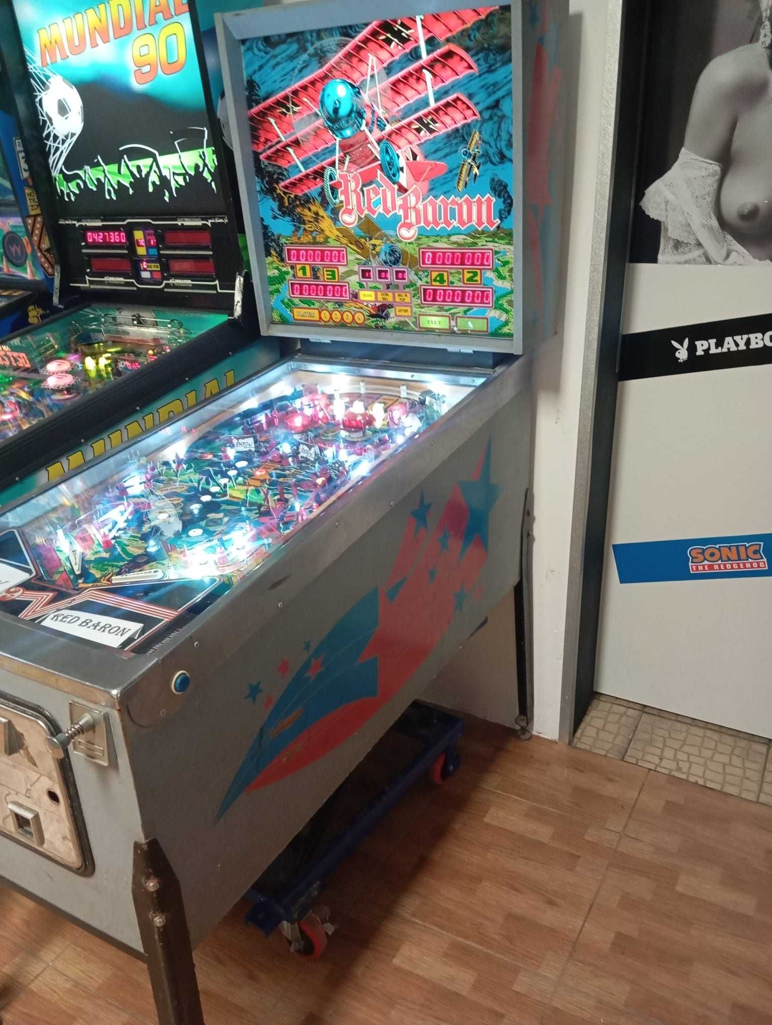 Maquina Flipper Pinball Red Baron