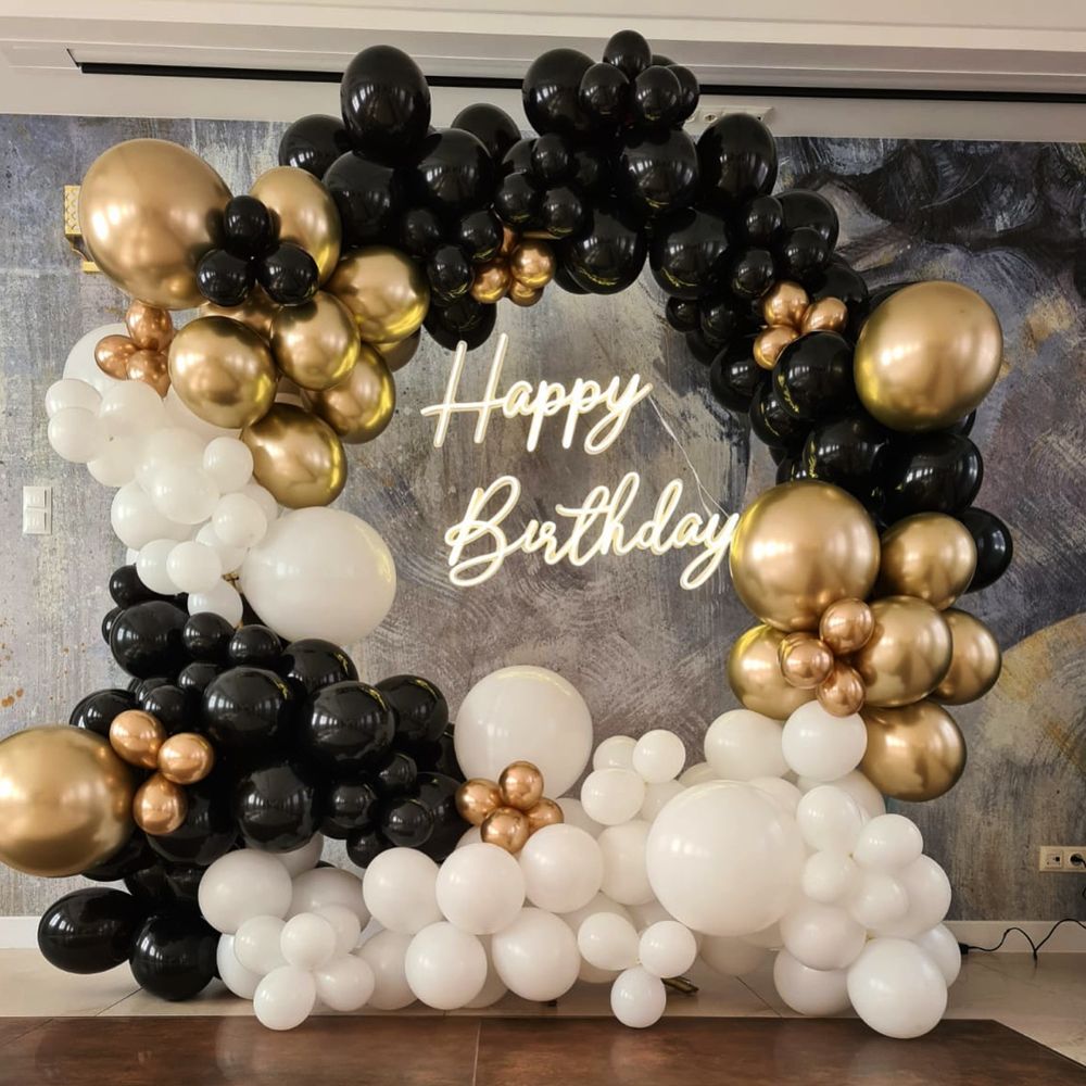 Koło balonowe balony dekoracja chrzest komunia osiemnastka sylwester