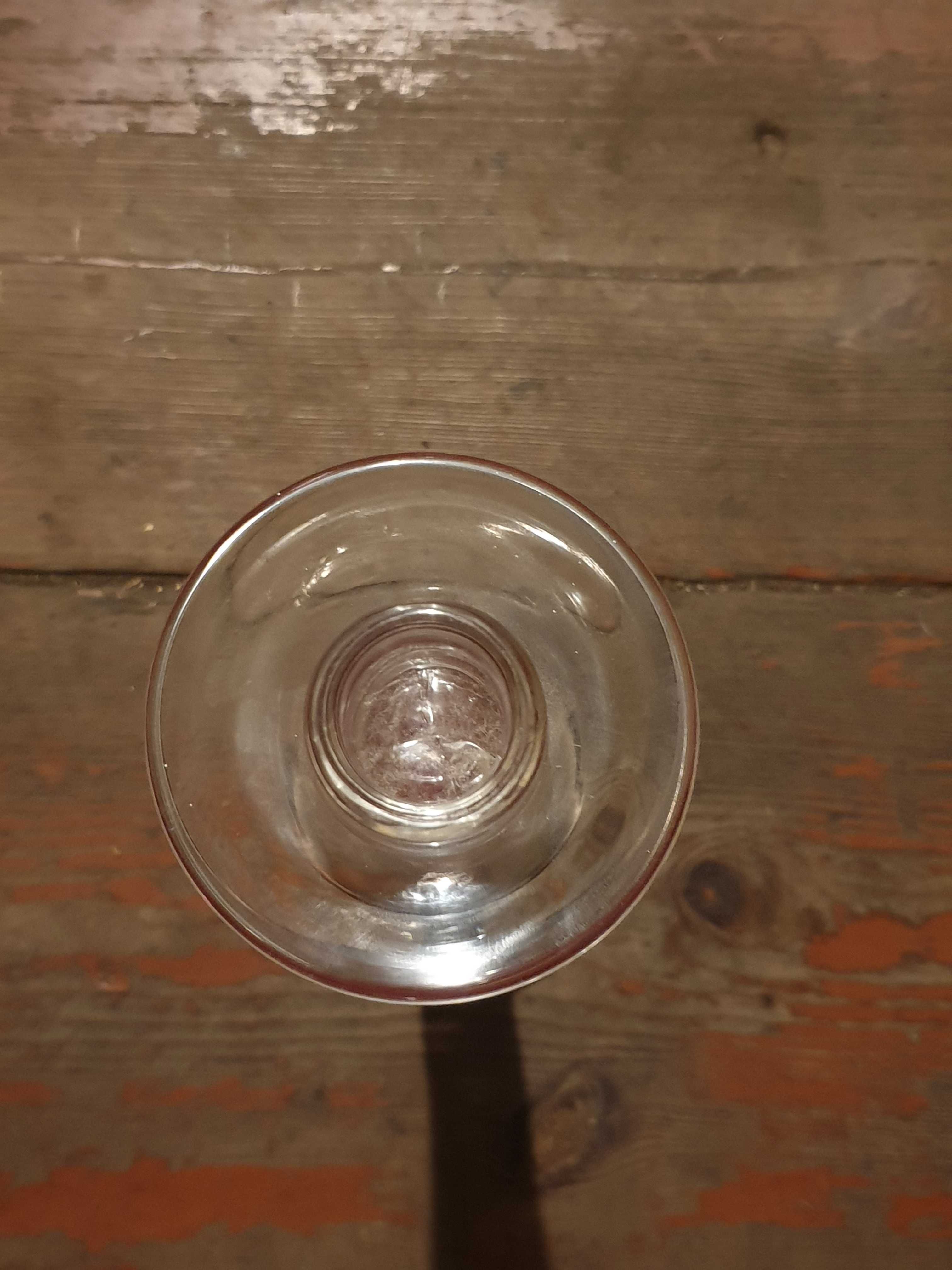 Świecznik szklany 27 cm