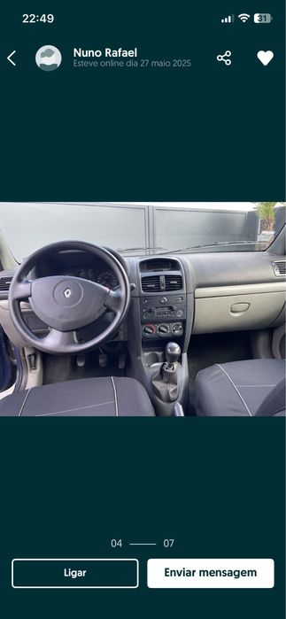 Renault Clio 2002 gasolina