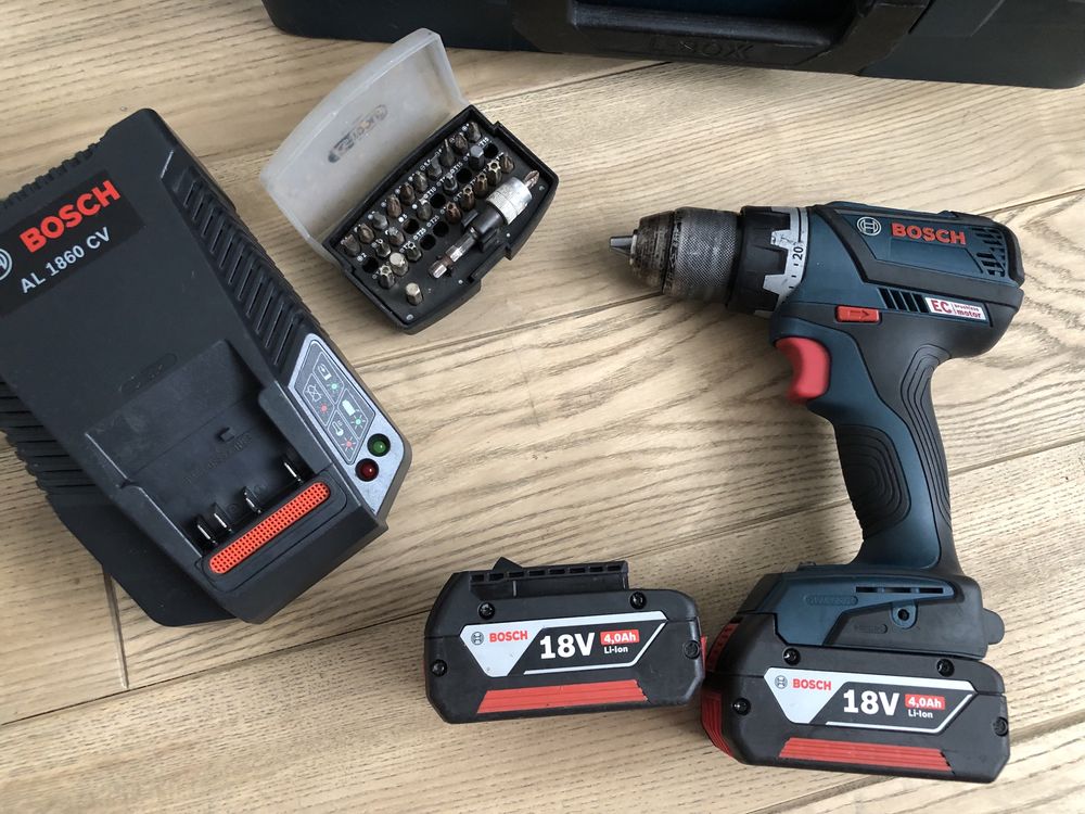 Безщітковий Акум.шуруповерт Bosch GSR 18V-EC