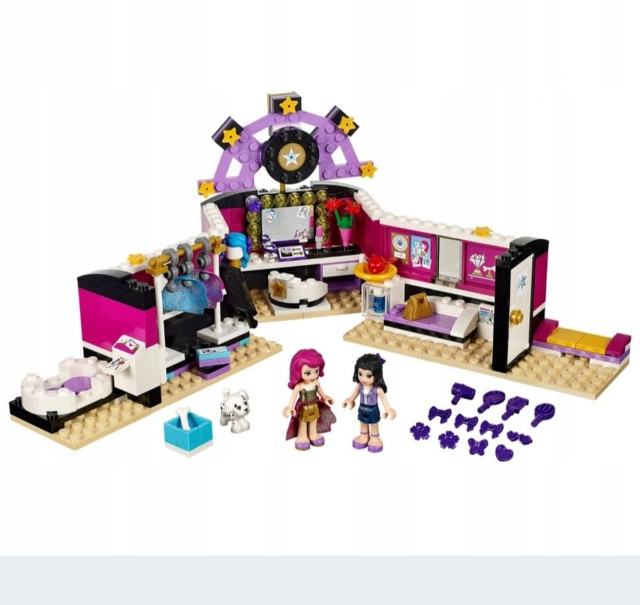 Klocki LEGO Friends Garderoba gwiazdy Pop 41104