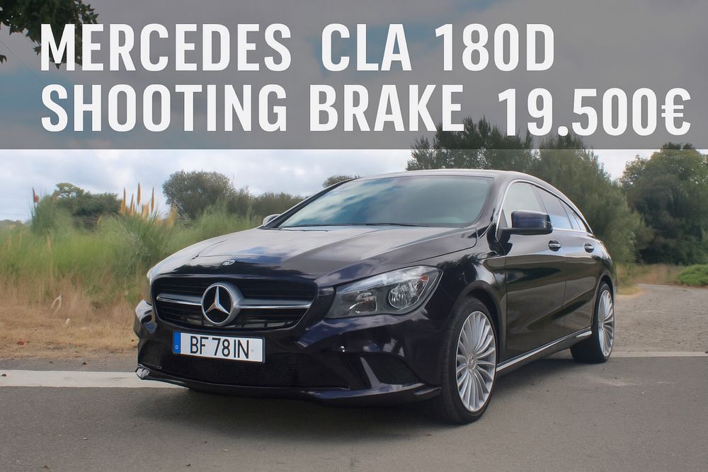 Mercedes CLA 180D Shooting Brake • Automático • 2015 • 115.000km