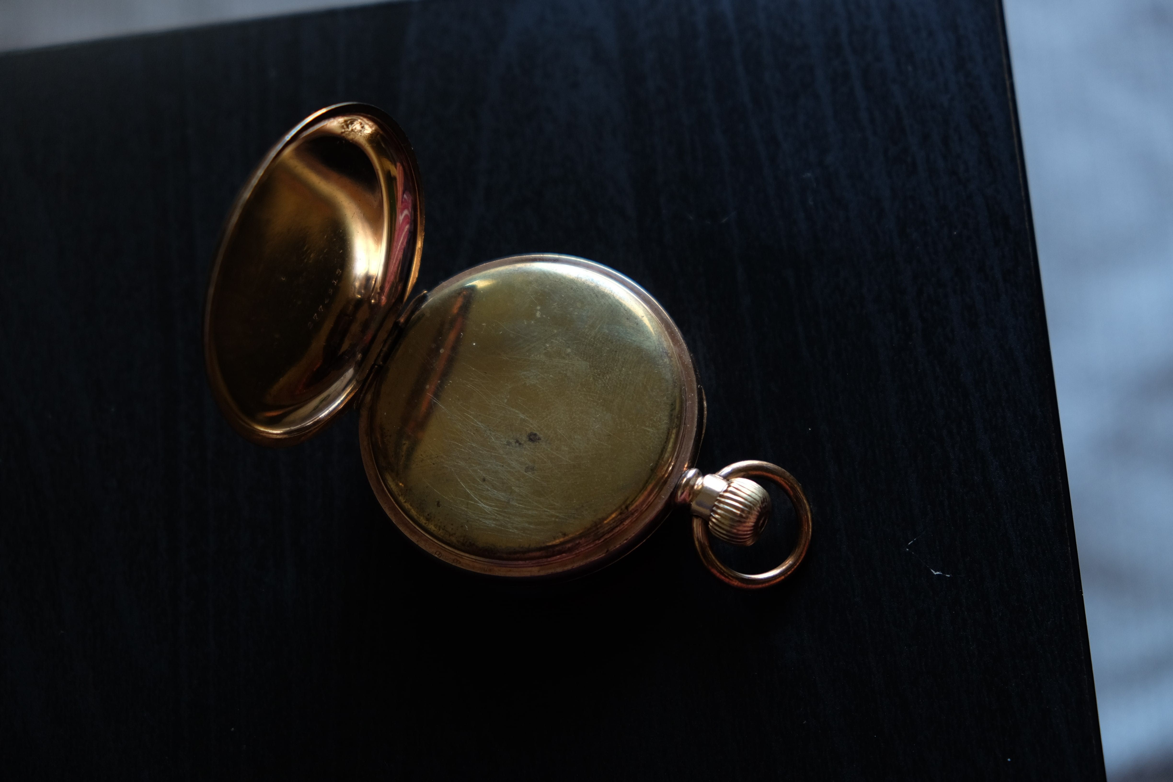 Relógio de Bolso Banhado a Ouro, ~1920 Tavannes-Cyma [Revisto]
