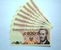 Banknot PRL 100 zł 1976   st.1 UNC