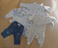 Conjunto roupa bebé 1-3 meses - 6 peças