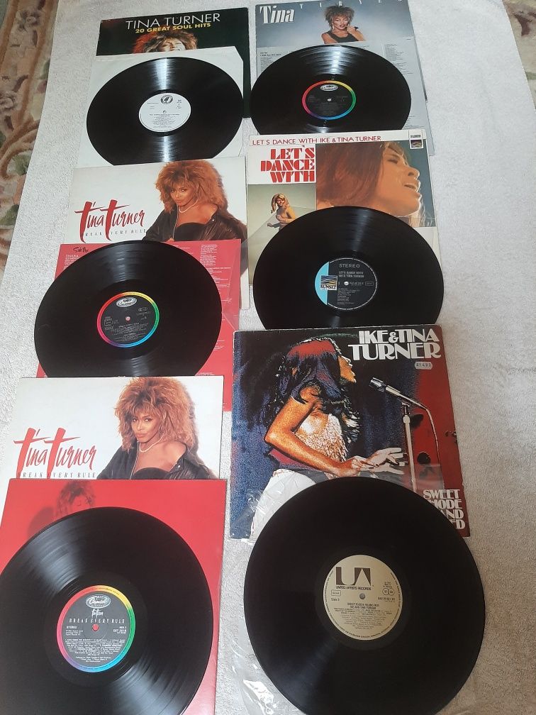 Płyty winylowe Tina Turner 1-press stany ex/ex ceny po 70 zł szt