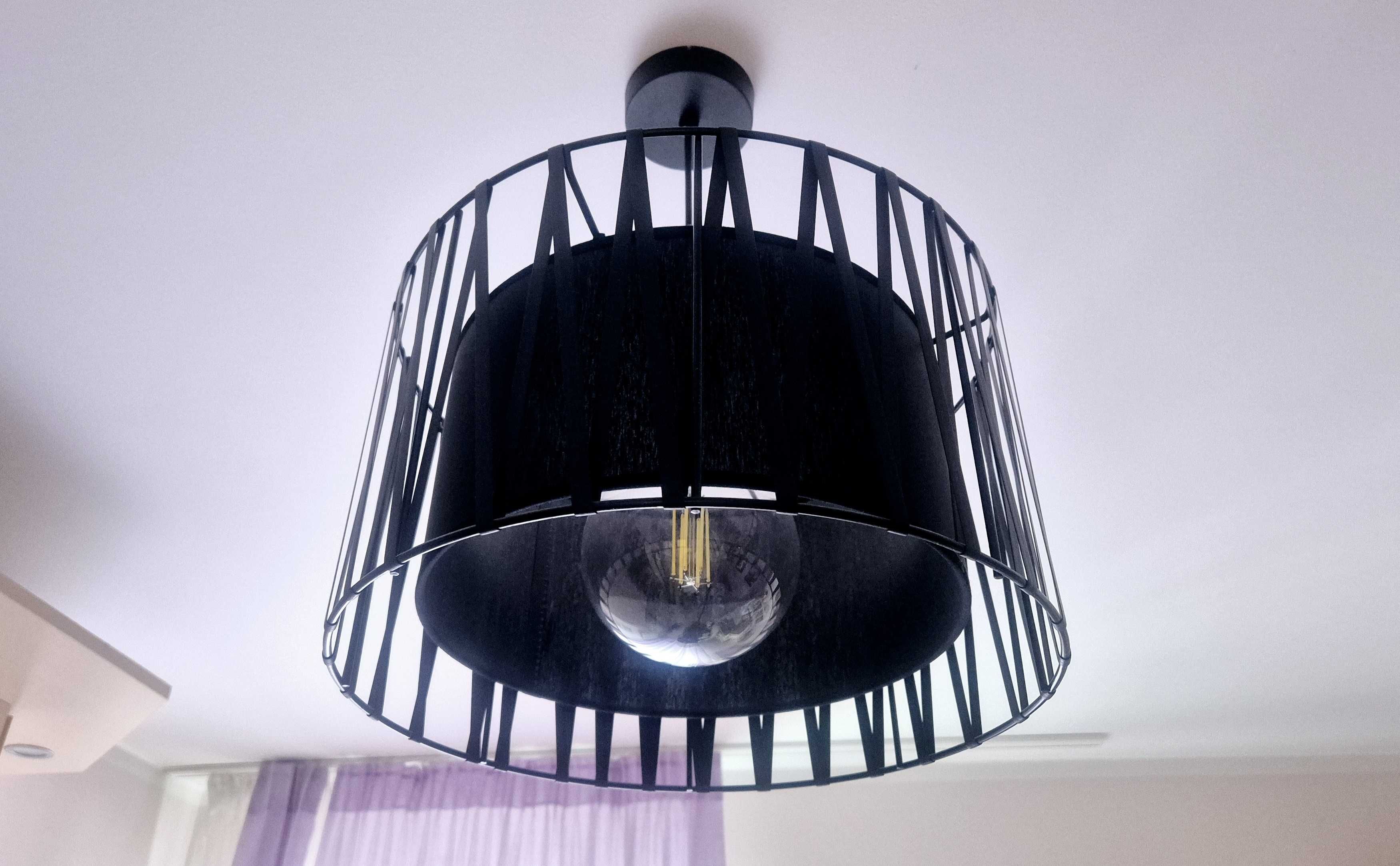 Czarny żyrandol. lampa wisząca Harmony Black