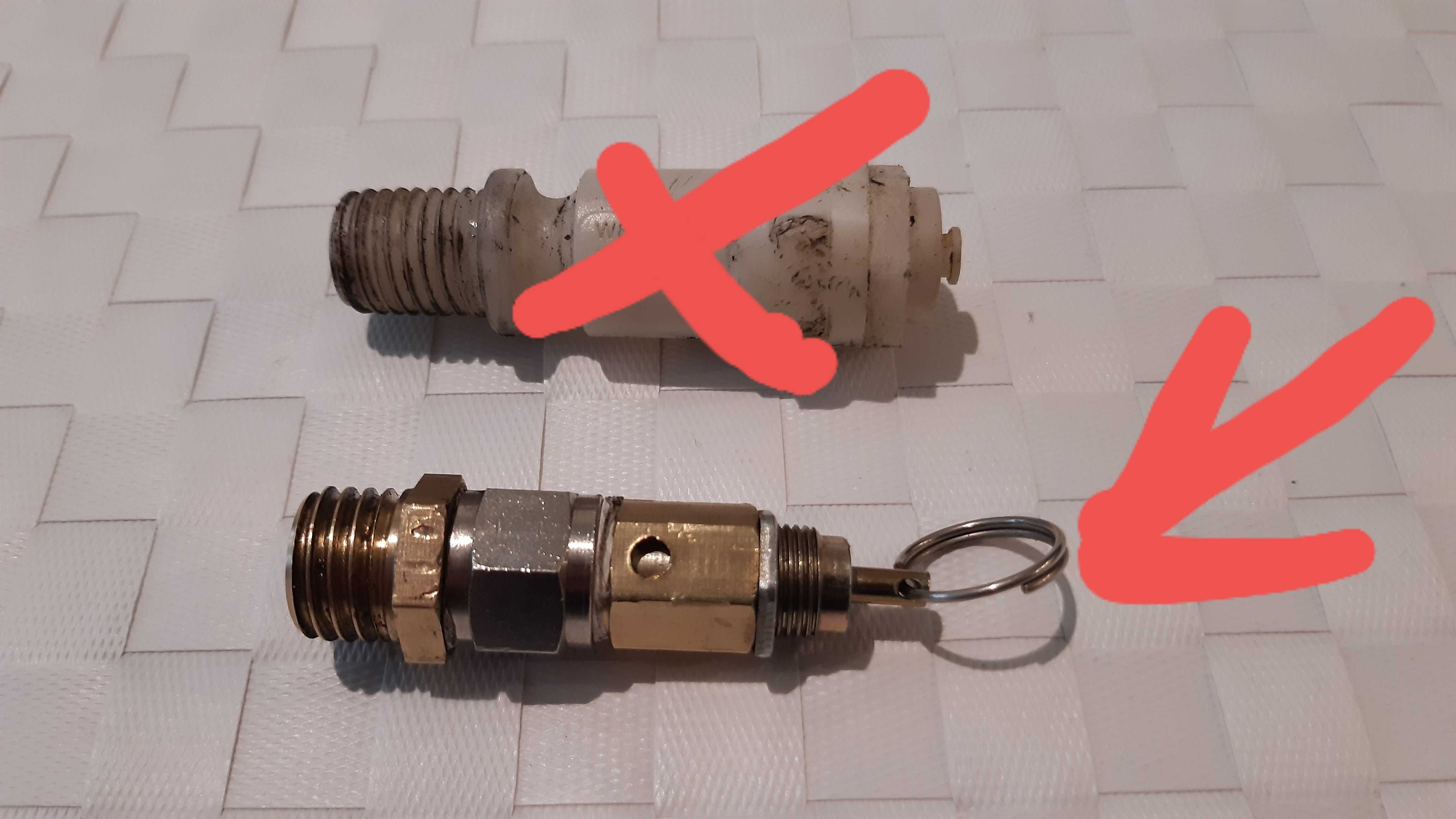 Carver Cascade Truma boiler bojler terma zawór bezpieczeństwa mosiądz.