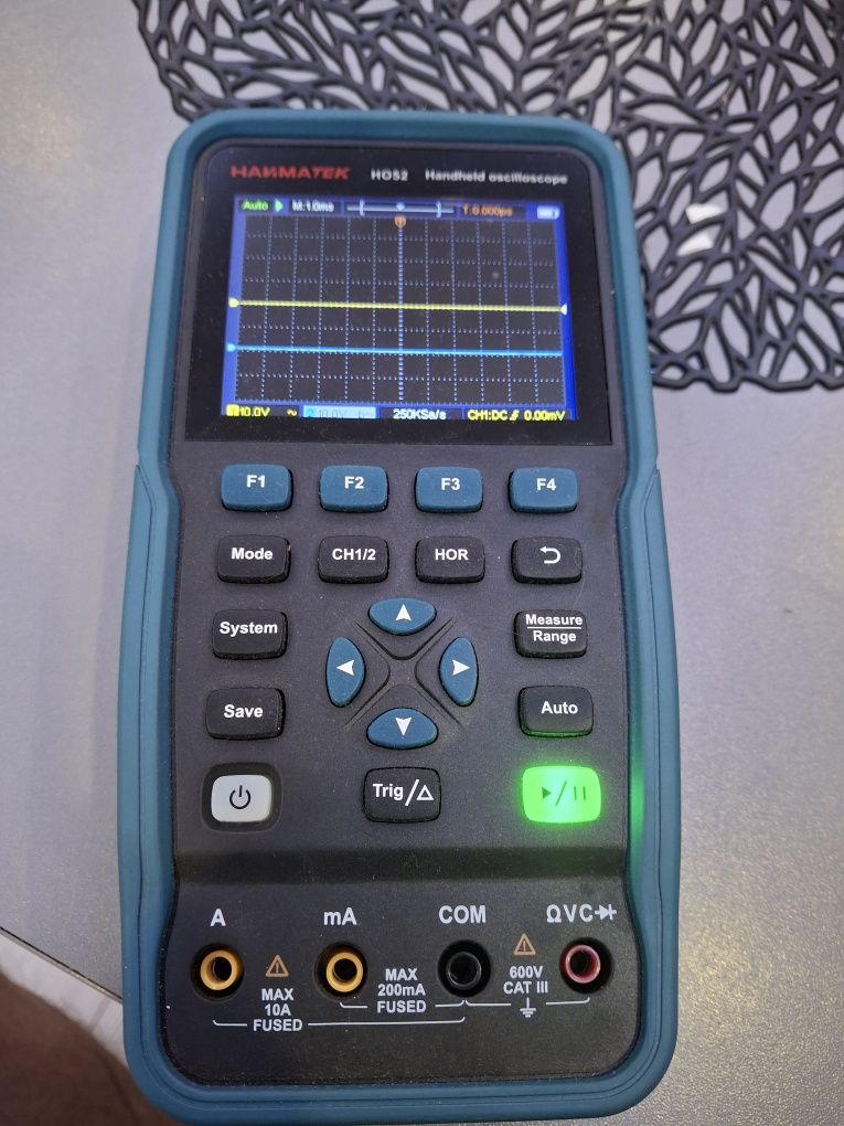 2w1 Multimetr Oscyloskop HANMATEK HO52 2×50 MHz