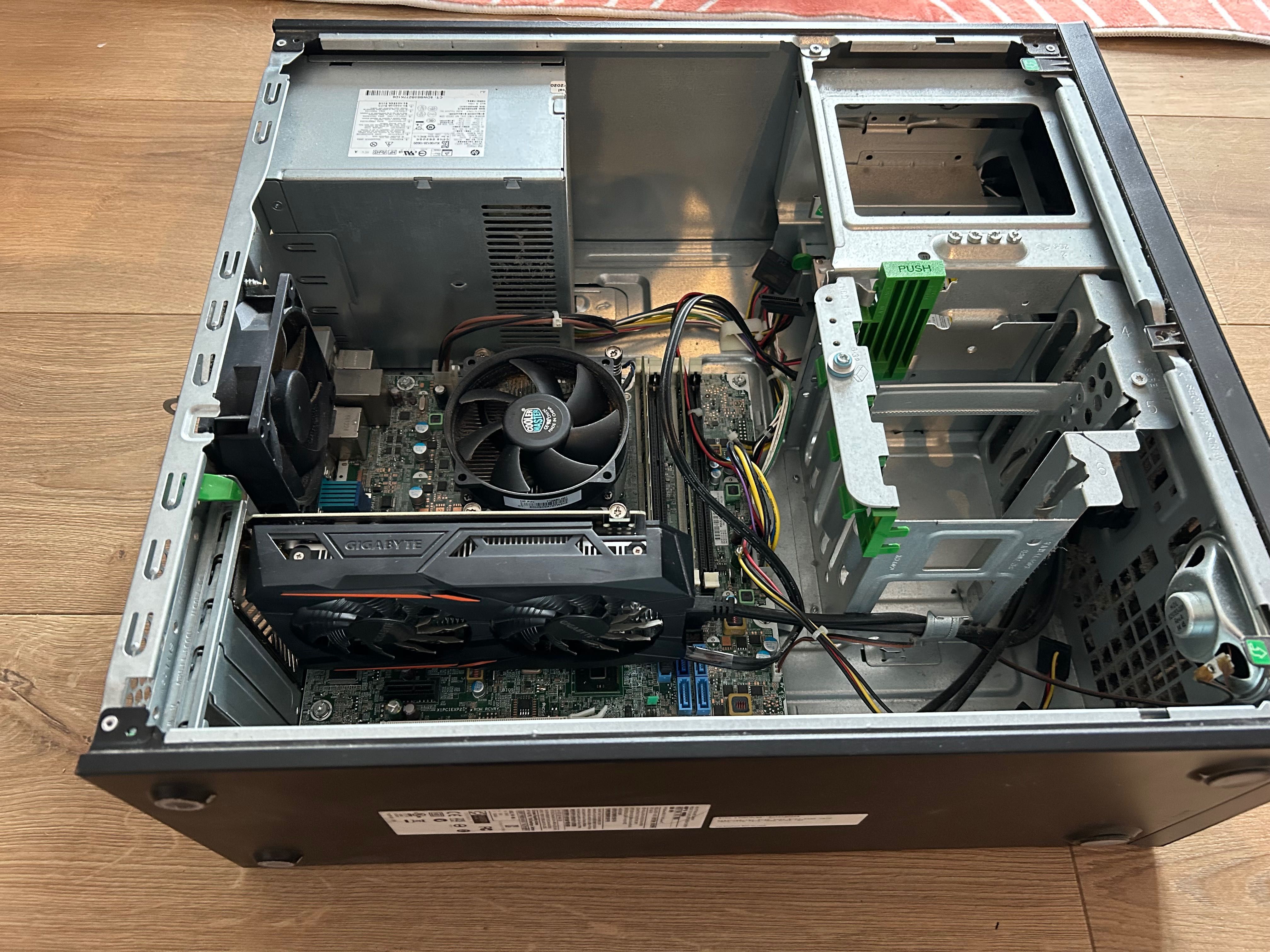 Komputer HP Elite Desk 800 G1 - Dla gracza / Geforce 1050ti