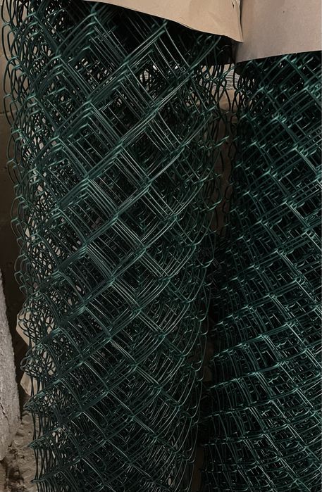 Сітка рабиця з ПВХ покриттям зелена,забор,сетка,огорожа від ВИРОБНИКА!