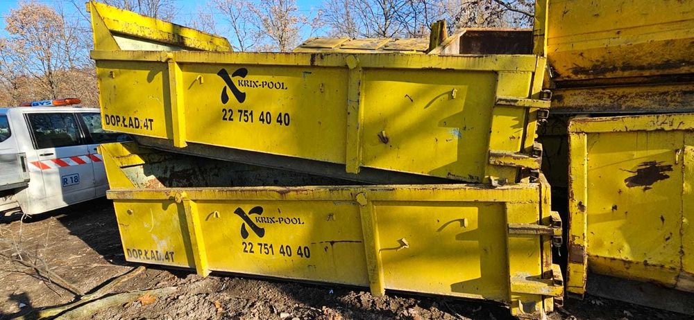 Kontener do gruzu KG4 KP4 KG-4 gruzownik odpady KP7 KP-7 hakowiec