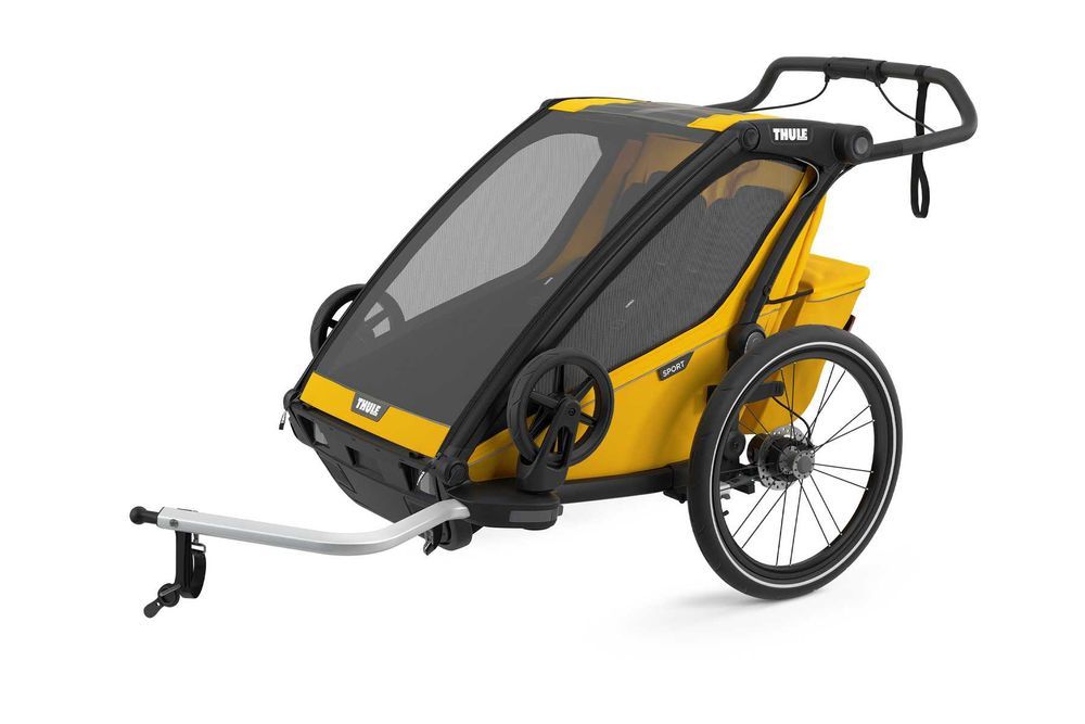 Przyczepka rowerowa Thule Chariot Sport 2 Spectra Yellow