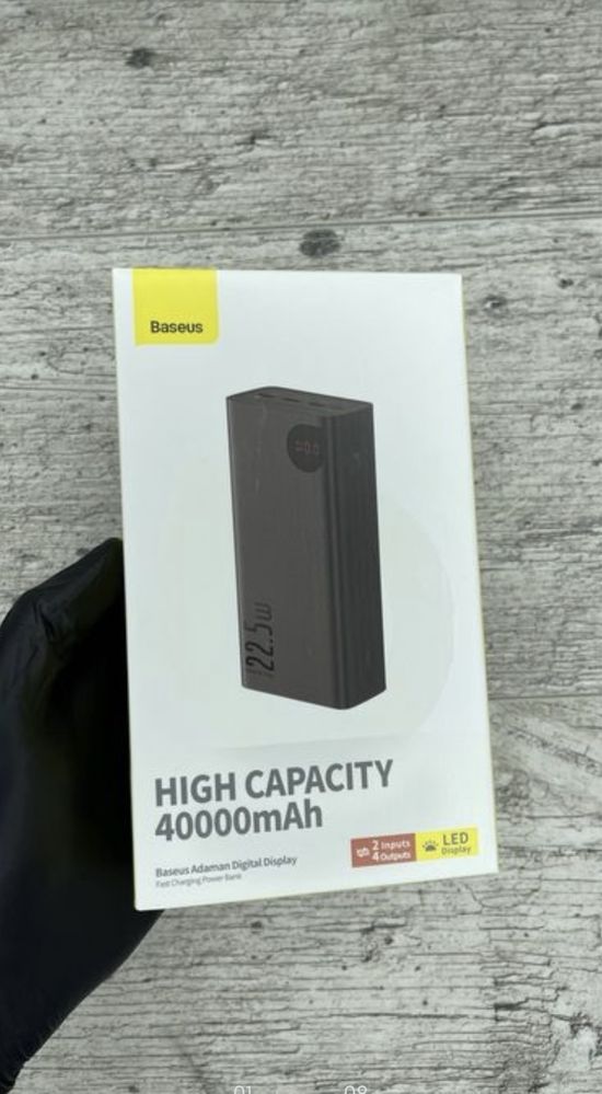 Powerbank Baseus Adaman 40000mAh 22.5W