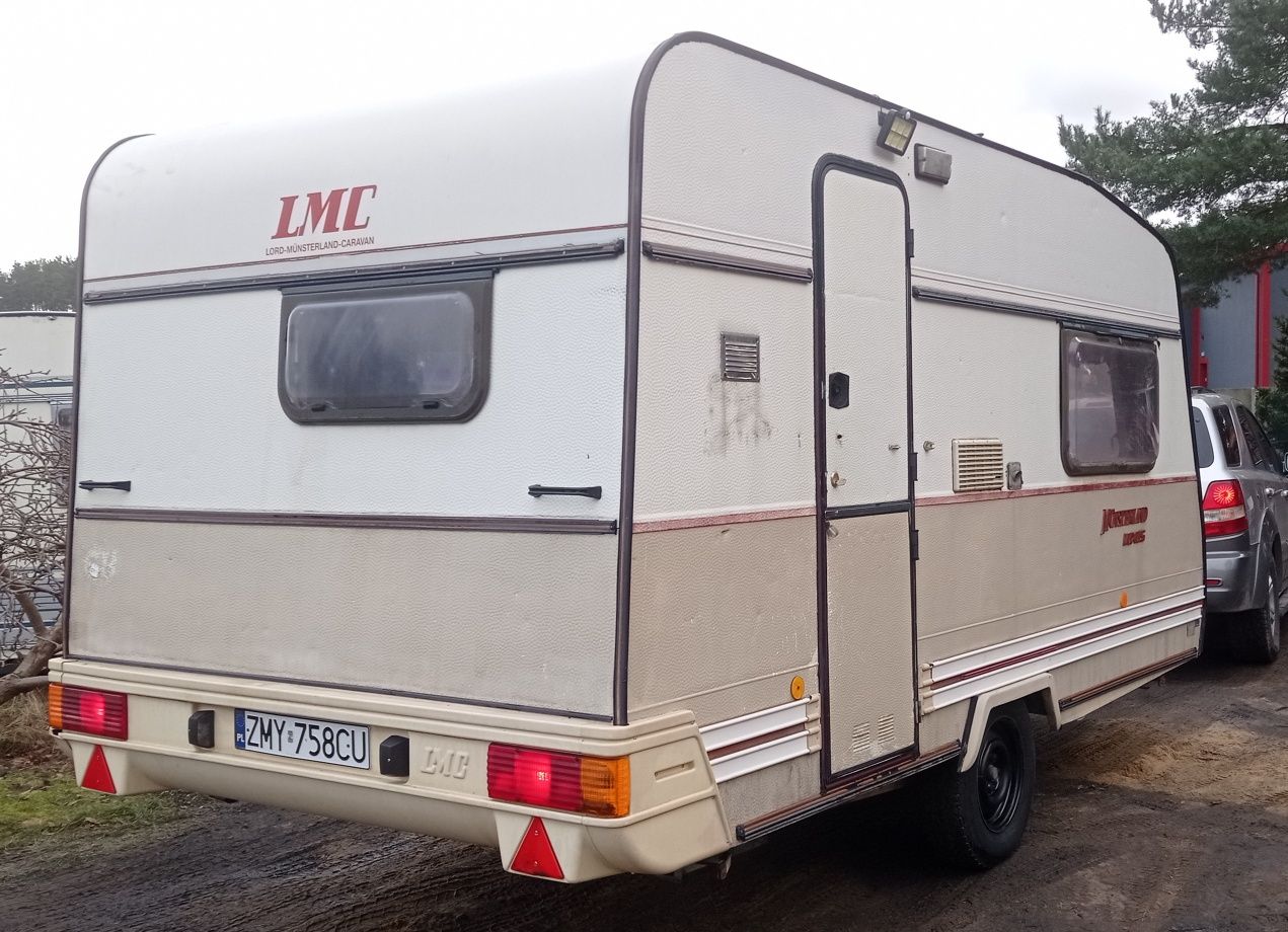 Kempingowa  450cm x210 cm ZAREJ. W PL brodzik WC 1100 dmc kat "B"