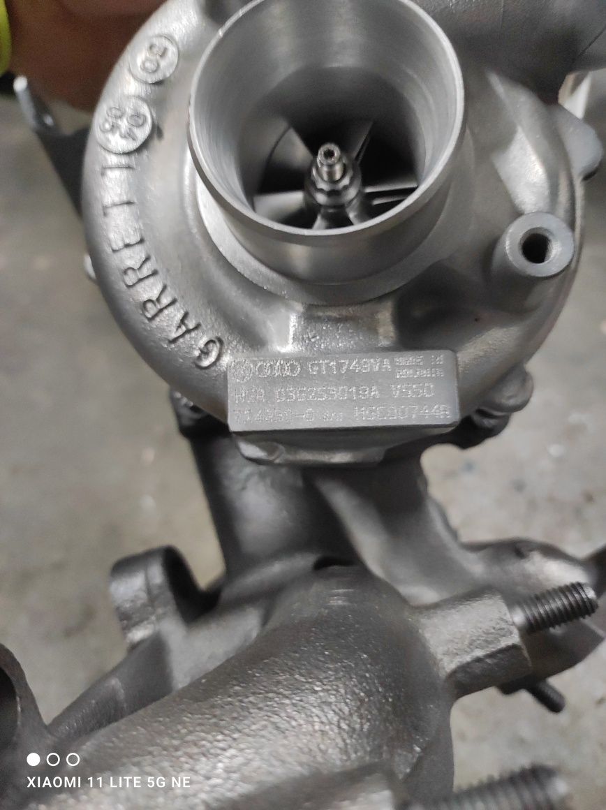 Turbo Garrett 1749 VA original 1.9 TDI PD130 - NOVO