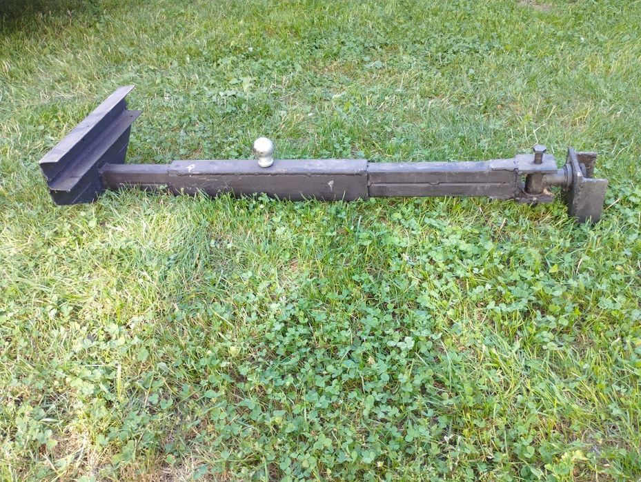 Причіпний пристрій автомобільного причепу до мотоблоку