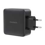 Ładowarka Sieciowa Choetech Pd8005 Gan 100W 2X Usb-C Usb-A Czarna