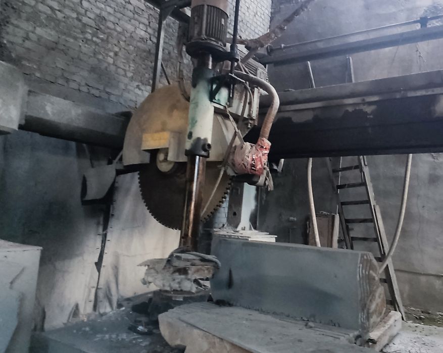 Станок багатопильний BRA (Італія) по розпиловці граніту