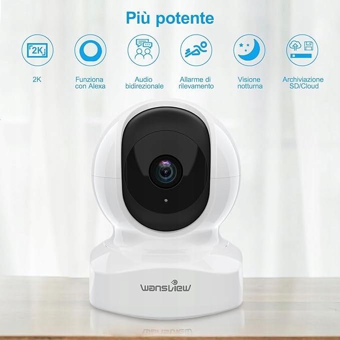 Kamera IP wewnętrzna Wansview Q5 biała