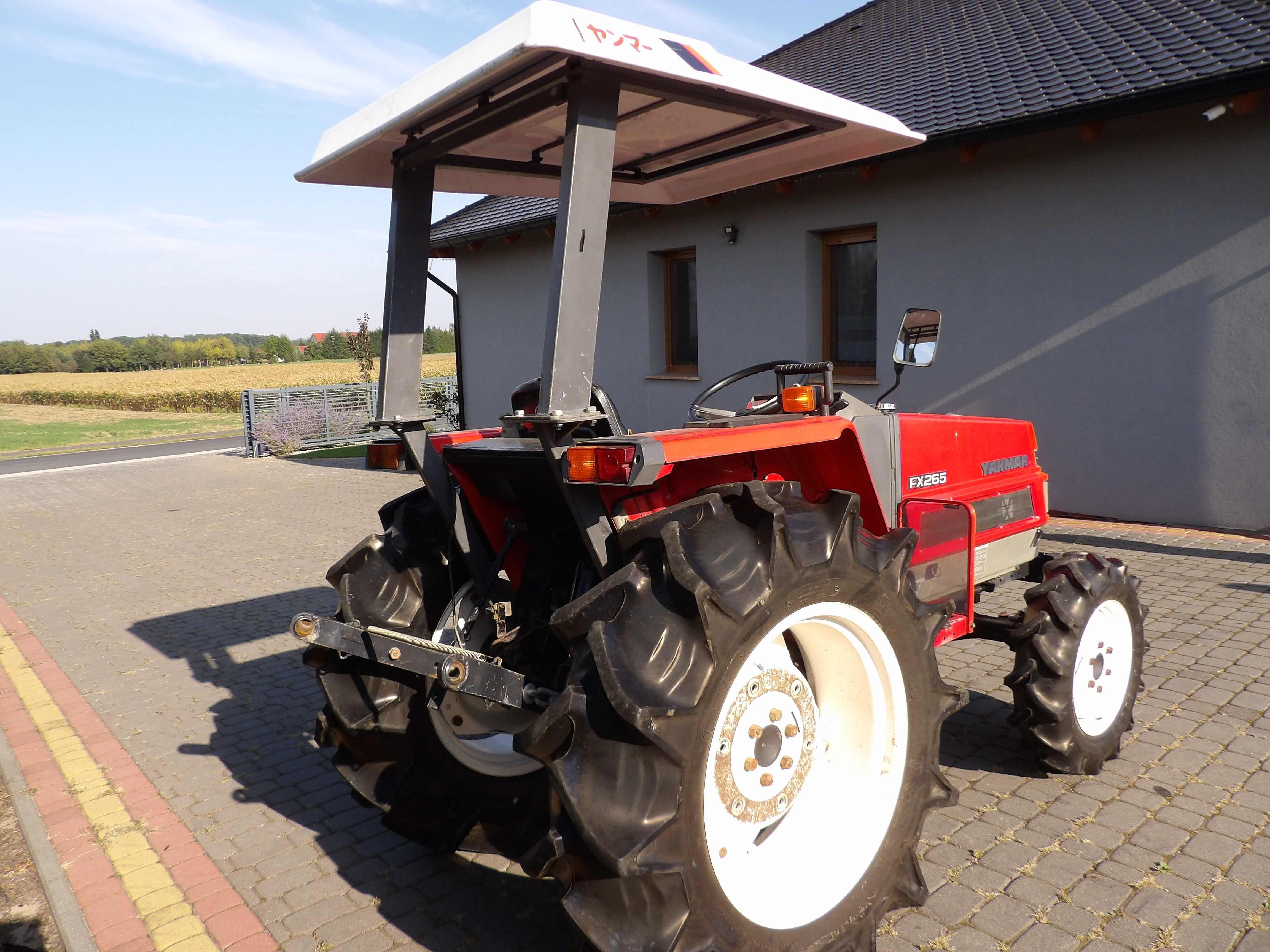 Yanmar FX265 26 KM 4x4 wspomaganie mini traktor