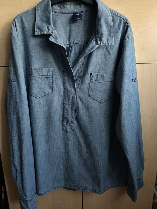 Jeansowa Koszula GAP Bawełna M
