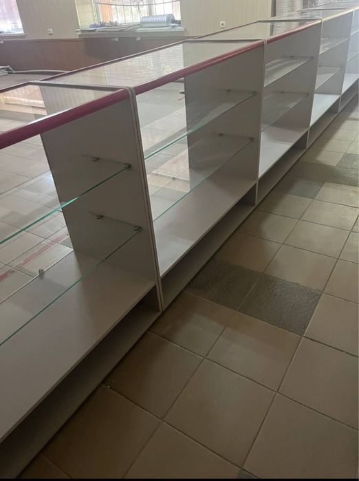 Вітрина скло; Скляна; Витрина; торговое оборудование; для магазина